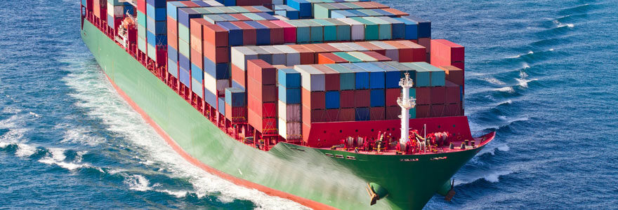 Le transport maritime de containers